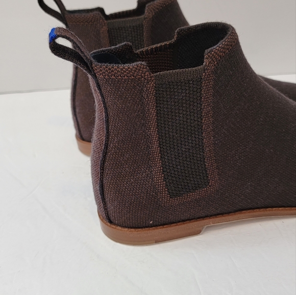 Rothys The Merino Ankle Boot Cocoa Brown New size 10.5 - Picture 3 of 9
